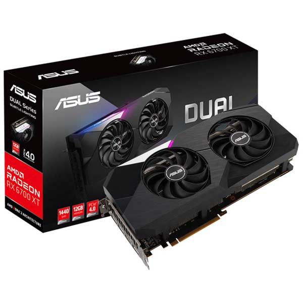 کارت گرافیک RX 6700 XT ASUS Dual 12GB