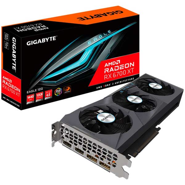 کارت گرافیک RX 6700 XT GIGABYTE EAGLE 12GB