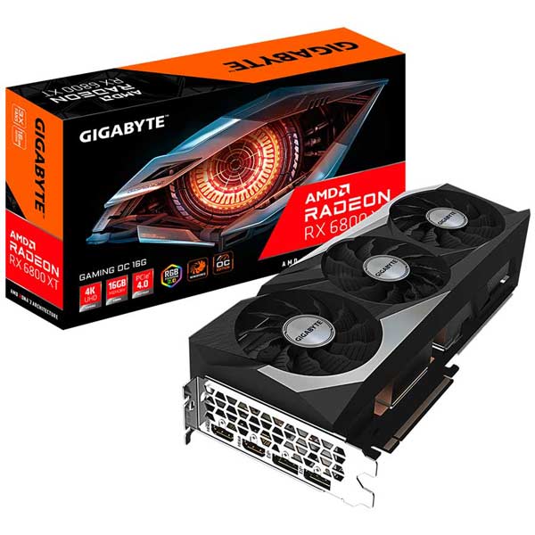 کارت گرافیک RX 6800 XT GIGABYTE GAMING OC 16GB