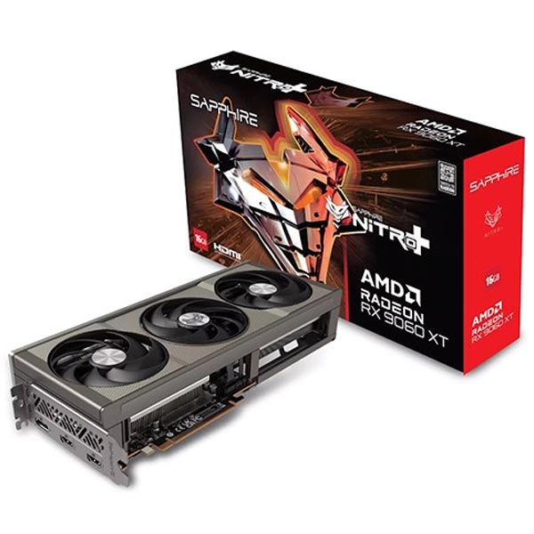 کارت گرافیک RX 9060 XT SAPPHIRE AMD NITRO+ OC 16GB