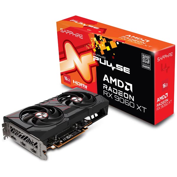 کارت گرافیک RX 9060 XT SAPPHIRE PULSE OC 16GB