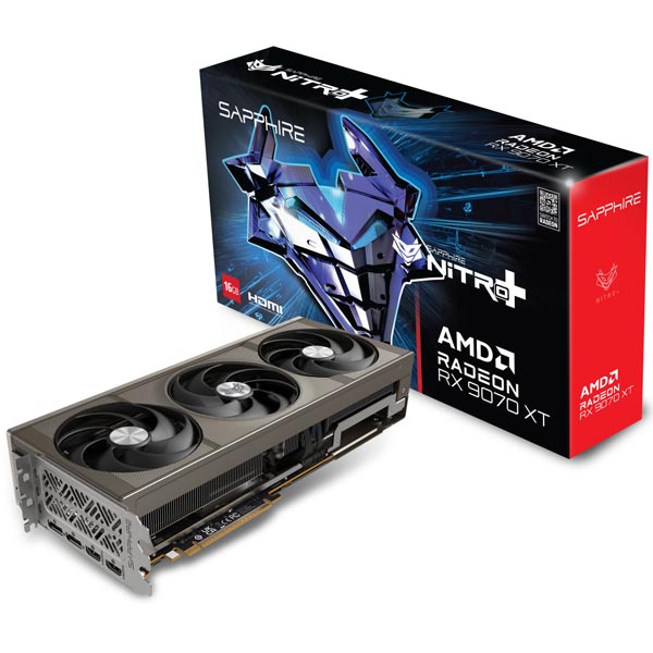 کارت گرافیک RX 9070 XT SAPPHIRE AMD NITRO+ 16GB