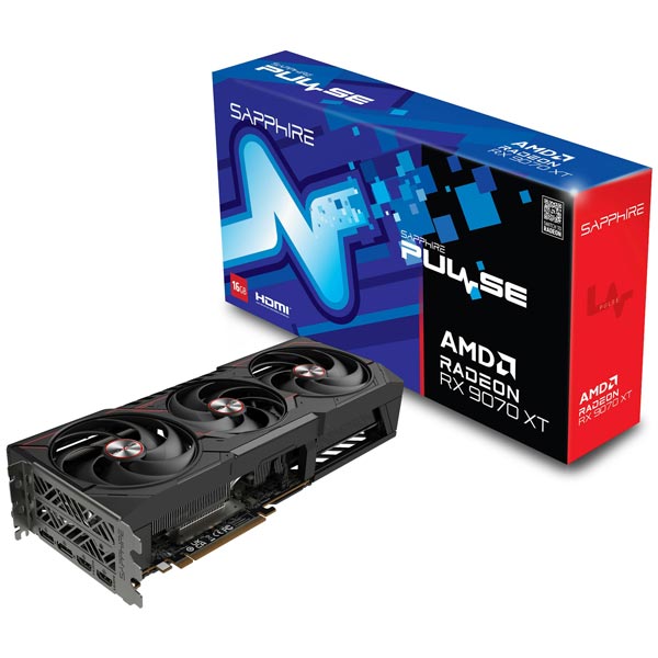 کارت گرافیک RX 9070 XT SAPPHIRE Pulse OC 16GB