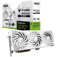 کارت گرافیک RTX 5070 Ti ASUS TUF Gaming BTF WHITE OC 16GB همراه باکس