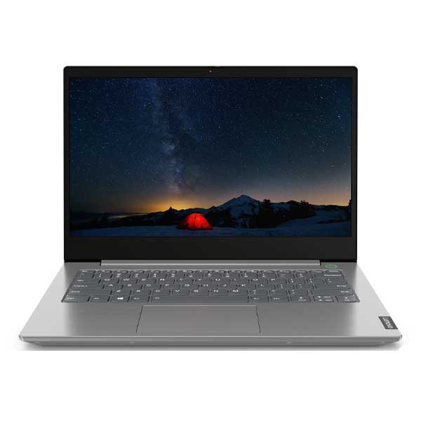 نمای لپ تاپ لنوو 14 اینچ Thinkbook 14 Core i5-10210U FULL HD (اپن باکس) از روبرو