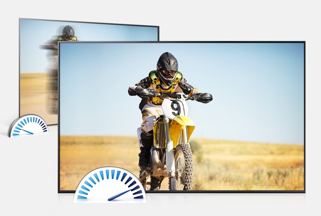 فناوری پیشرفته Clear Motion Rate تلویزیون 50j5500، تاری محتوای تصویری را از بین میبرد.