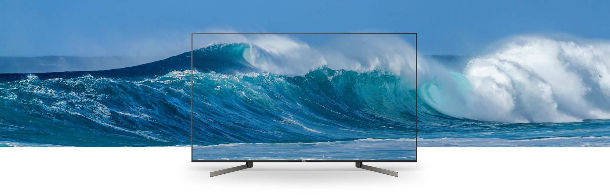 تلویزیون 65X9500G به وسیله تکنولوژی Sound-from-Image میان تصویر و صدا هماهنگی را به وجود می آورد.